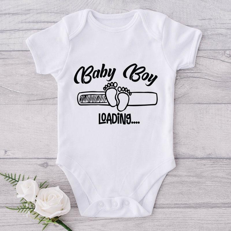 Baby Boy Loading-Onesie-Best Gift For Babies-Adorable Baby Clothes-Clothes For Baby-Best Gift For Papa-Best Gift For Mama-Cute Onesie NW0112 0-3 Months Official ONESIE Merch