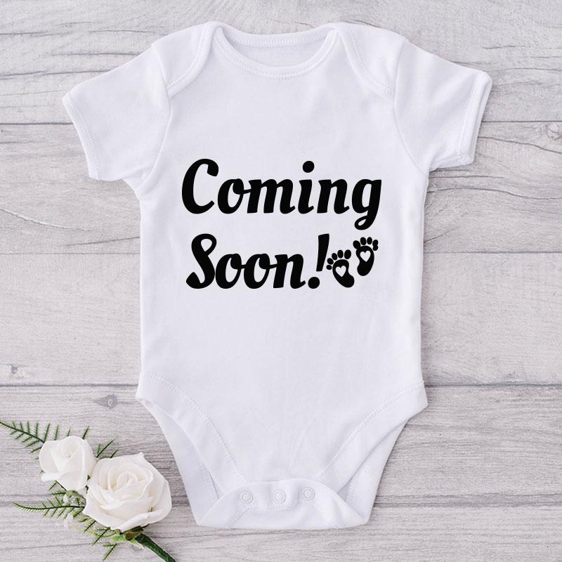 Coming Soon!-Onesie-Best Gift For Babies-Adorable Baby Clothes-Clothes For Baby-Best Gift For Papa-Best Gift For Mama-Cute Onesie NW0112 0-3 Months Official ONESIE Merch