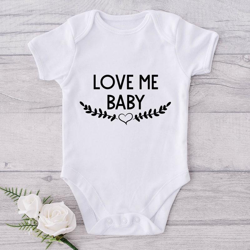 Love Me Baby-Onesie-Best Gift For Babies-Adorable Baby Clothes-Clothes For Baby-Best Gift For Papa-Best Gift For Mama-Cute Onesie NW0112 0-3 Months Official ONESIE Merch