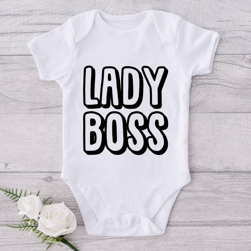 Lady Boss-Onesie-Best Gift For Babies-Adorable Baby Clothes-Clothes For Baby-Best Gift For Papa-Best Gift For Mama-Cute Onesie NW0112 0-3 Months Official ONESIE Merch