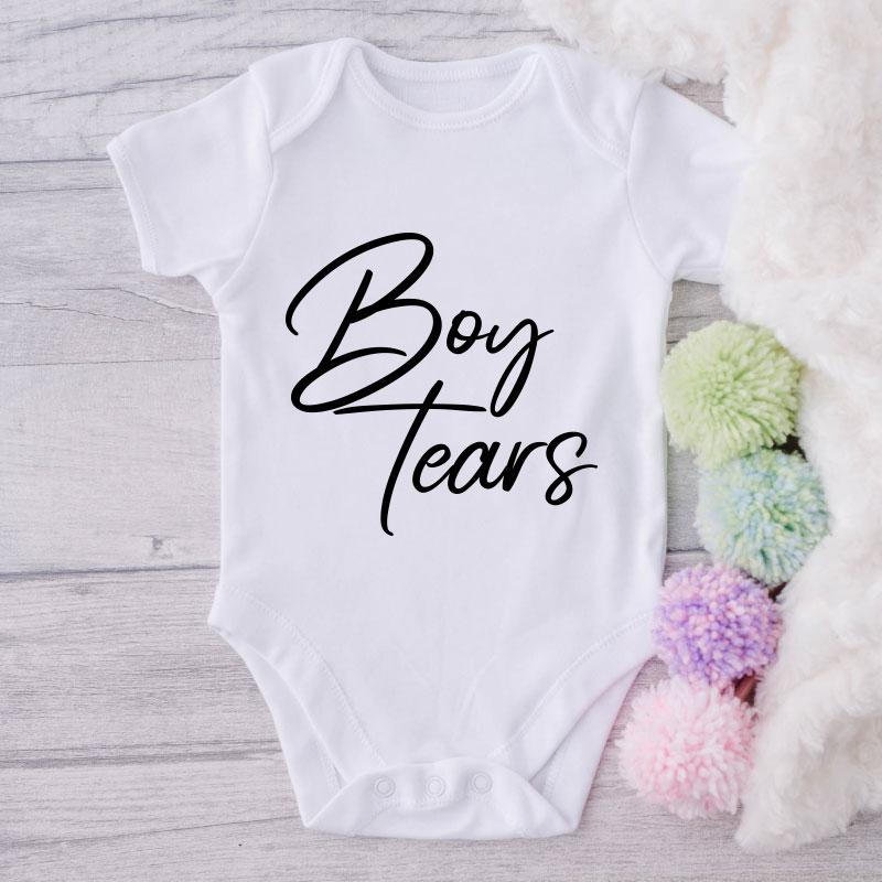 Boy Tears-Onesie-Best Gift For Babies-Adorable Baby Clothes-Clothes For Baby-Best Gift For Papa-Best Gift For Mama-Cute Onesie NW0112 0-3 Months Official ONESIE Merch