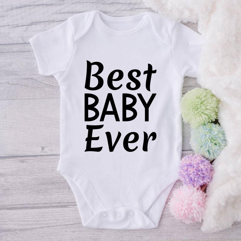 Best Baby Ever-Onesie-Best Gift For Babies-Adorable Baby Clothes-Clothes For Baby-Best Gift For Papa-Best Gift For Mama-Cute Onesie NW0112 0-3 Months Official ONESIE Merch