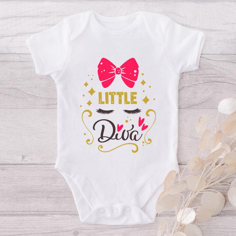 Little Diva-Onesie-Best Gift For Babies-Adorable Baby Clothes-Clothes For Baby-Best Gift For Papa-Best Gift For Mama-Cute Onesie NW0112 0-3 Months Official ONESIE Merch