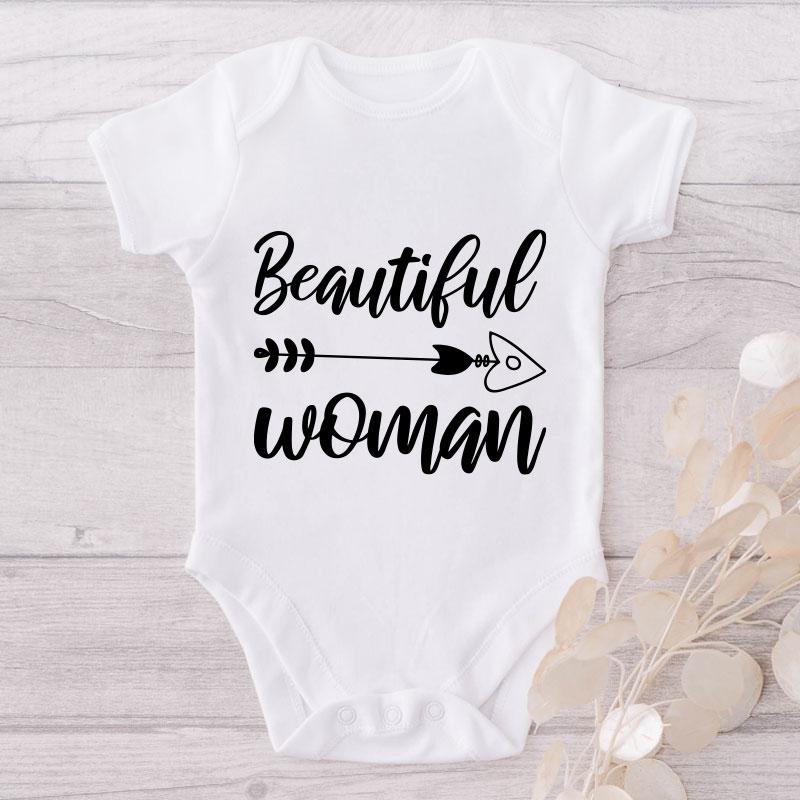 Beautiful Woman-Onesie-Best Gift For Babies-Adorable Baby Clothes-Clothes For Baby-Best Gift For Papa-Best Gift For Mama-Cute Onesie NW0112 0-3 Months Official ONESIE Merch