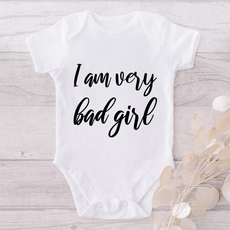I Am Very Bad Girl-Onesie-Best Gift For Babies-Adorable Baby Clothes-Clothes For Baby-Best Gift For Papa-Best Gift For Mama-Cute Onesie NW0112 0-3 Months Official ONESIE Merch