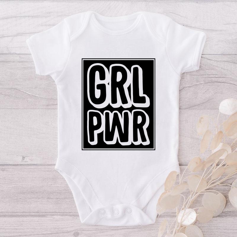GRL PWR-Onesie-Best Gift For Babies-Adorable Baby Clothes-Clothes For Baby-Best Gift For Papa-Best Gift For Mama-Cute Onesie NW0112 0-3 Months Official ONESIE Merch