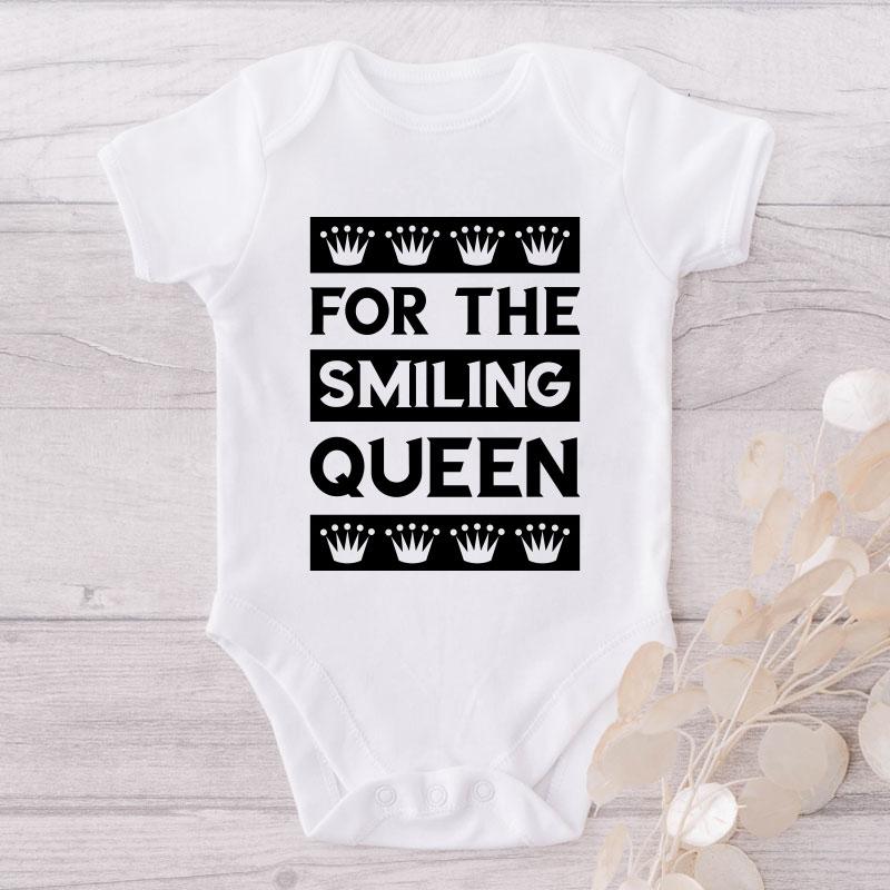 For The Smiling Queen-Onesie-Best Gift For Babies-Adorable Baby Clothes-Clothes For Baby-Best Gift For Papa-Best Gift For Mama-Cute Onesie NW0112 0-3 Months Official ONESIE Merch