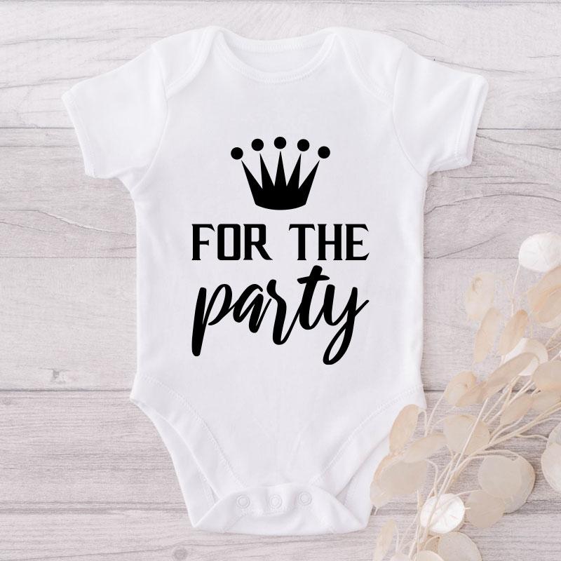 For The Party-Onesie-Best Gift For Babies-Adorable Baby Clothes-Clothes For Baby-Best Gift For Papa-Best Gift For Mama-Cute Onesie NW0112 0-3 Months Official ONESIE Merch