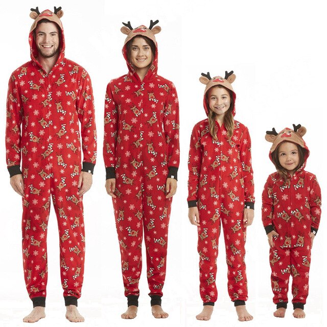Christmas Costume Adults Kids Green Elf Clothing Cosplay Parent Child Wear Rompers Children Men Women - Christmas Onesie