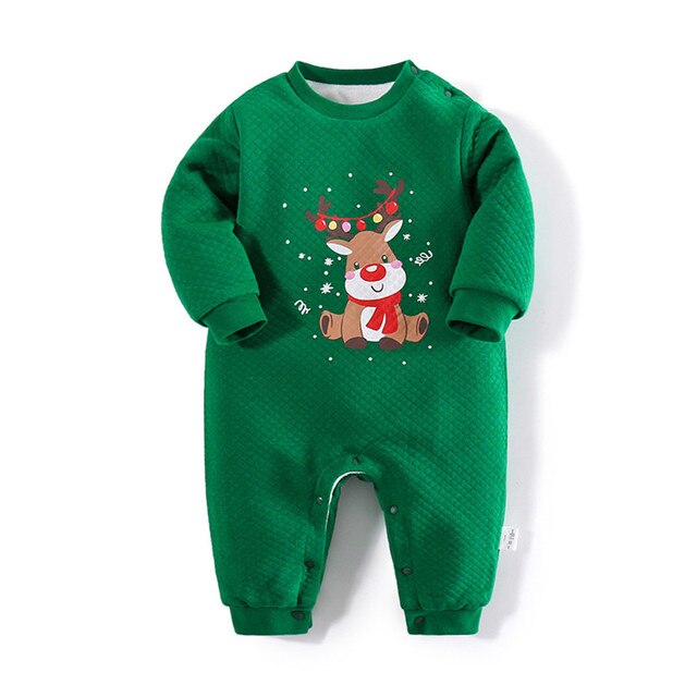 Prowow Christmas Baby Boys Clothes Casrtoon Kids Toddler Costume Xmas Elk Overalls For Children Clothing Festival 1.jpg 640x640 1 - Christmas Onesie
